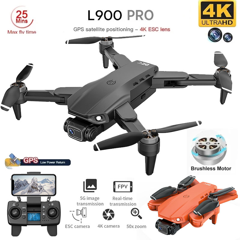 Drone Cinematic - L900 Pro GPS Drone 4K Professionale