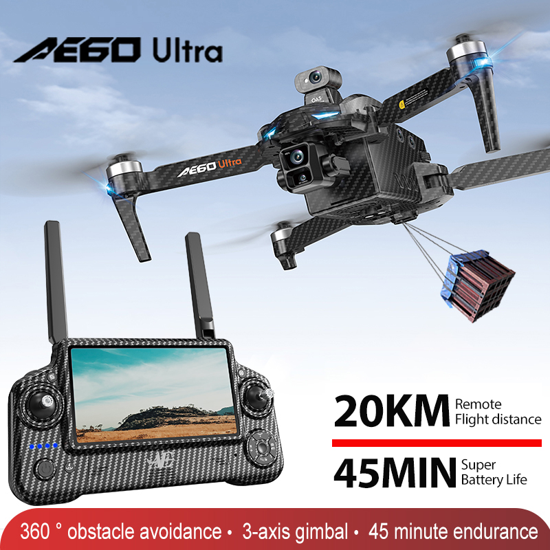 Drone Cinematic - AE60 GPS Drone Professionale 8K Fotocamera
