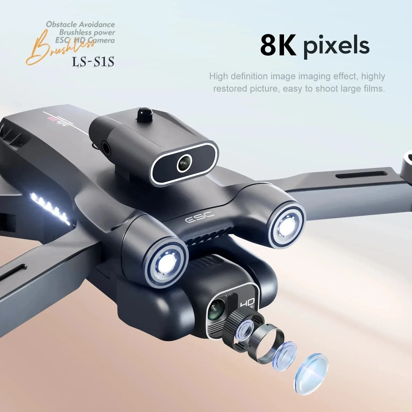 Nuovo S1S 5G GPS Drone Camera  - Drone Cinematic recensione e prezzo