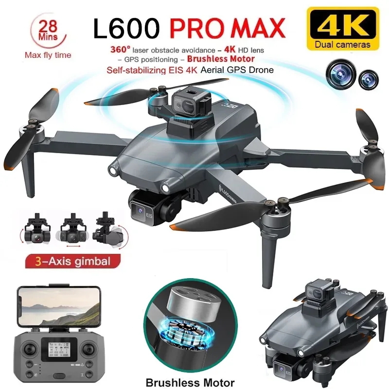 L600 PRO MAX GPS Drone Profess - Drone Cinematic recensione e prezzo